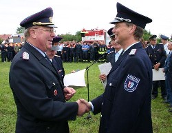 Auszeichnung beim Kreisfeuerwehrtag